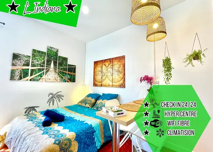 *L\'Indiana*Hyper Centre*Fibre Wifi*